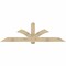 Ekena Millwork Redmond Rough Sawn Timber Gable Bracket, Douglas Fir, 96"W x 28"H x 6"D x 6"F, 7/12 Pitch GBW096X28X0606RED00RDF - alternate 1
